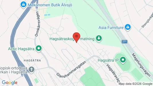 Lägenheter att hyra i Söderort - kort over placeringen