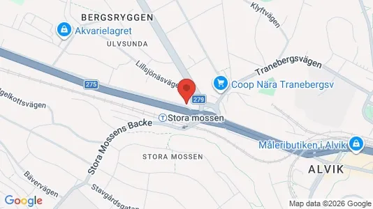 Lägenheter att hyra i Västerort - kort over placeringen