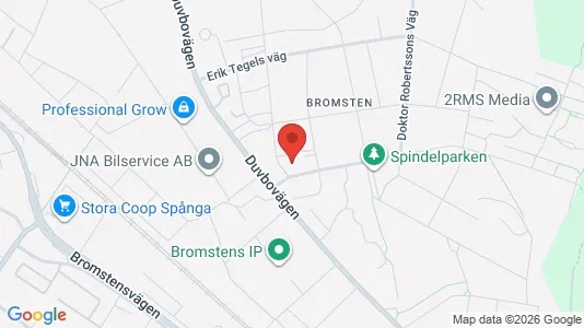 Lägenheter att hyra i Västerort - kort over placeringen