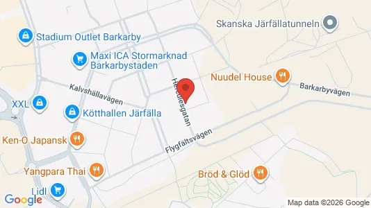 Lägenheter att hyra i Järfälla - kort over placeringen