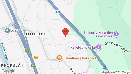 Lägenheter att hyra i Örgryte-Härlanda - kort over placeringen