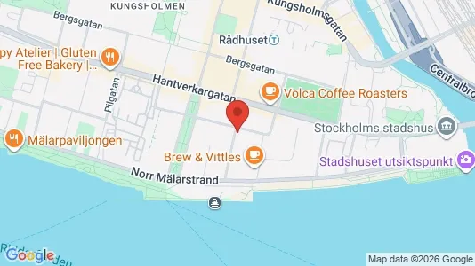 Lägenheter att hyra i Kungsholmen - kort over placeringen
