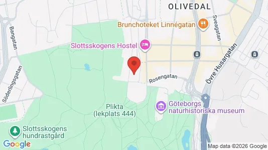 Lägenheter att hyra i Göteborg Centrum - kort over placeringen