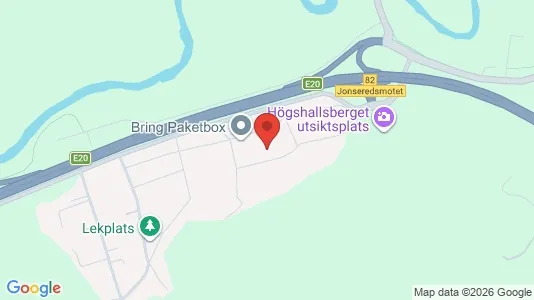 Lägenheter att hyra i Partille - kort over placeringen