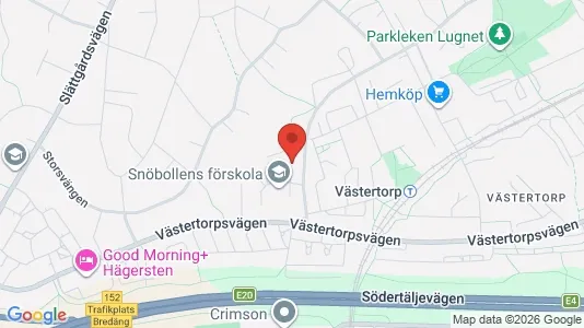 Lägenheter att hyra i Söderort - kort over placeringen