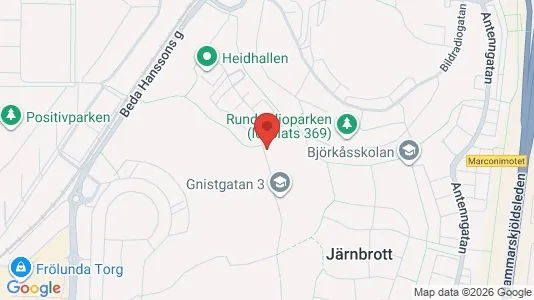 Lägenheter att hyra i Askim-Frölunda-Högsbo - kort over placeringen