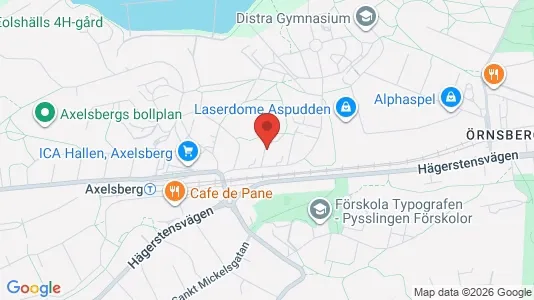 Lägenheter att hyra i Söderort - kort over placeringen