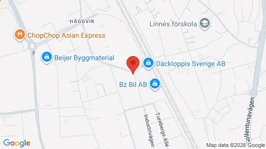 Lägenheter att hyra i Sollentuna - kort over placeringen