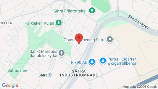 Lägenheter att hyra i Söderort - kort over placeringen