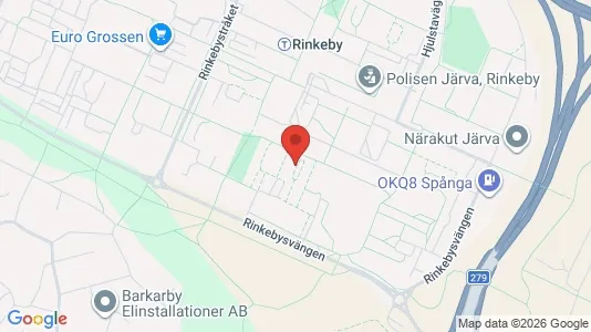 Lägenheter att hyra i Västerort - kort over placeringen