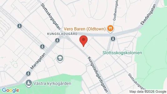 Lägenheter att hyra i Majorna-Linné - kort over placeringen