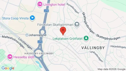 Lägenheter att hyra i Västerort - kort over placeringen