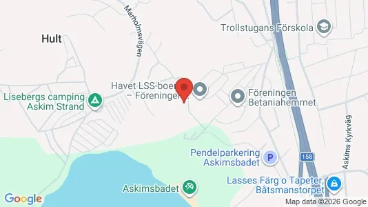 Lägenheter att hyra i Askim-Frölunda-Högsbo - kort over placeringen