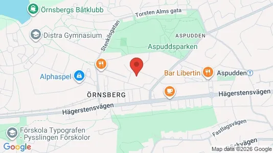 Lägenheter att hyra i Söderort - kort over placeringen