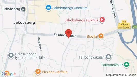 Lägenheter att hyra i Järfälla - kort over placeringen