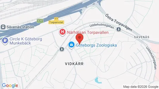 Lägenheter att hyra i Örgryte-Härlanda - kort over placeringen