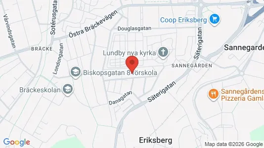 Lägenheter att hyra i Västra hisingen - kort over placeringen