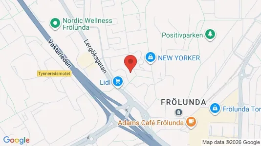 Lägenheter att hyra i Askim-Frölunda-Högsbo - kort over placeringen