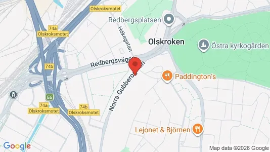 Lägenheter att hyra i Örgryte-Härlanda - kort over placeringen
