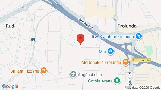 Lägenheter att hyra i Askim-Frölunda-Högsbo - kort over placeringen