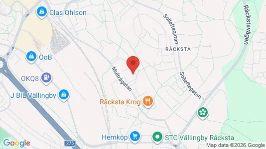 Lägenheter att hyra i Västerort - kort over placeringen
