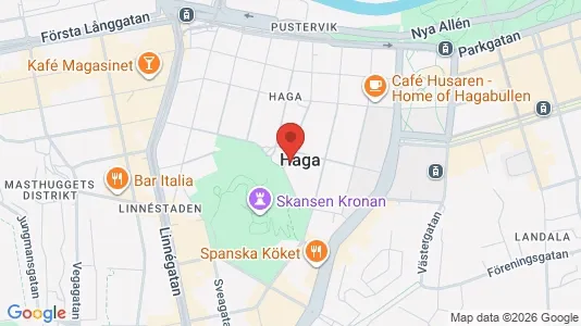 Lägenheter att hyra i Göteborg Centrum - kort over placeringen
