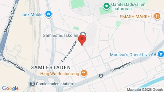 Lägenheter att hyra i Göteborg Östra - kort over placeringen
