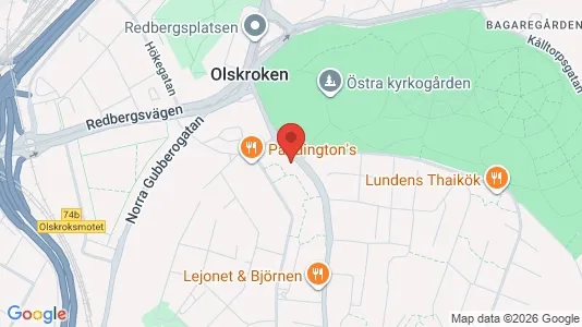 Lägenheter att hyra i Örgryte-Härlanda - kort over placeringen