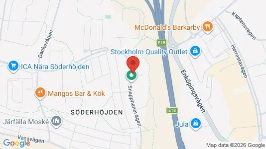 Lägenheter att hyra i Södermalm - kort over placeringen
