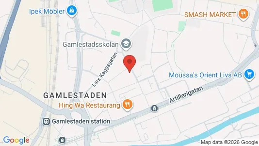Lägenheter att hyra i Göteborg Östra - kort over placeringen