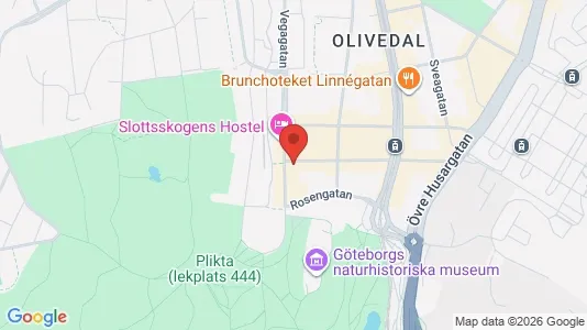 Lägenheter att hyra i Göteborg Centrum - kort over placeringen