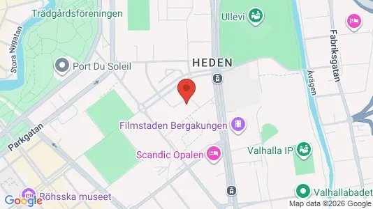 Lägenheter att hyra i Göteborg Centrum - kort over placeringen