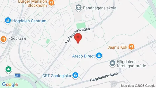 Lägenheter att hyra i Söderort - kort over placeringen