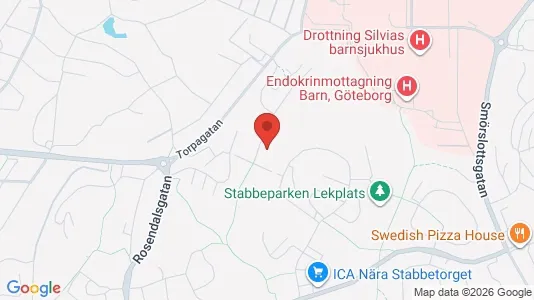 Lägenheter att hyra i Örgryte-Härlanda - kort over placeringen