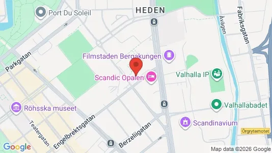 Lägenheter att hyra i Göteborg Centrum - kort over placeringen