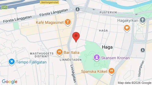 Lägenheter att hyra i Göteborg Centrum - kort over placeringen