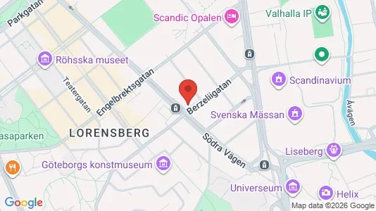 Lägenheter att hyra i Örgryte-Härlanda - kort over placeringen