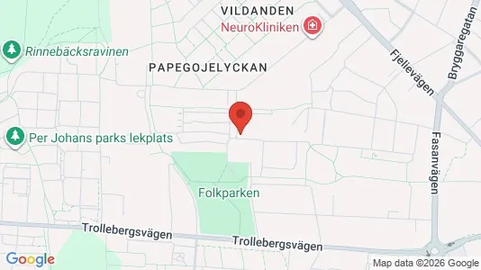 Lägenheter att hyra i Lund - kort over placeringen
