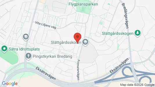 Lägenheter att hyra i Söderort - kort over placeringen