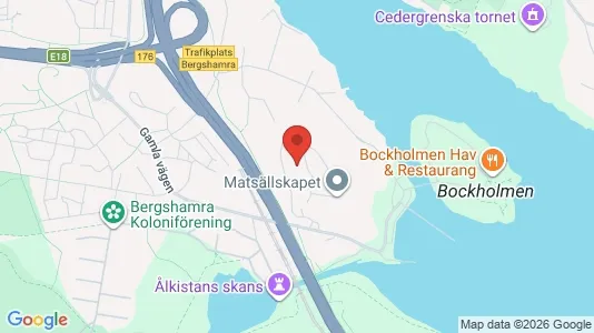 Lägenheter att hyra i Solna - kort over placeringen