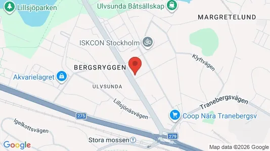 Lägenheter att hyra i Västerort - kort over placeringen
