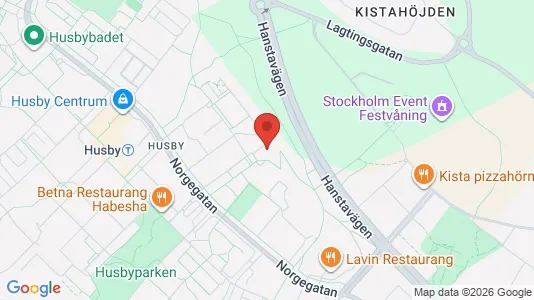 Lägenheter att hyra i Västerort - kort over placeringen