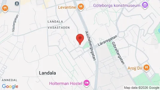Lägenheter att hyra i Göteborg Centrum - kort over placeringen