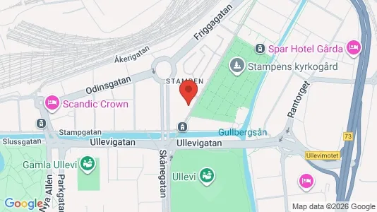 Lägenheter att hyra i Göteborg Centrum - kort over placeringen