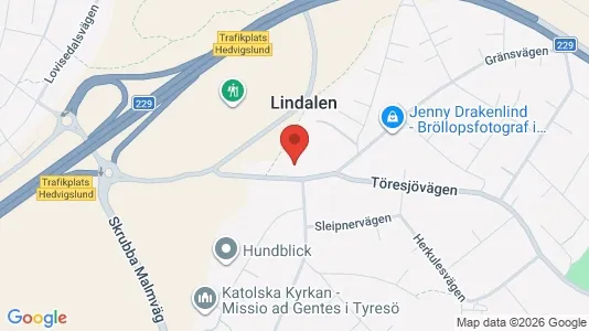 Lägenheter att hyra i Tyresö - kort over placeringen
