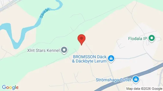 Lägenheter att hyra i Lerum - kort over placeringen
