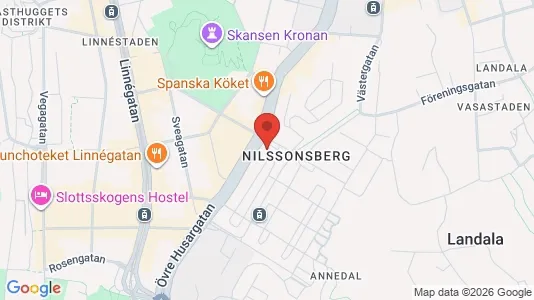 Lägenheter att hyra i Göteborg Centrum - kort over placeringen