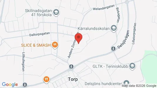 Lägenheter att hyra i Örgryte-Härlanda - kort over placeringen