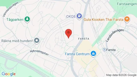 Lägenheter att hyra i Söderort - kort over placeringen
