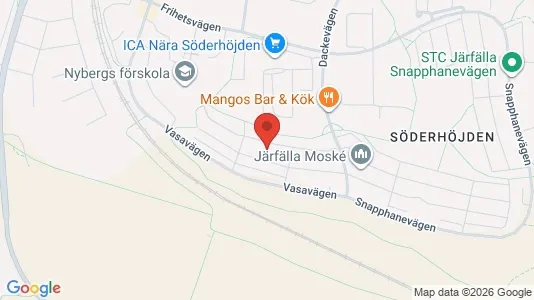Lägenheter att hyra i Järfälla - kort over placeringen